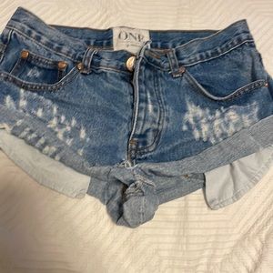 One Teaspoon One Bandit shorts